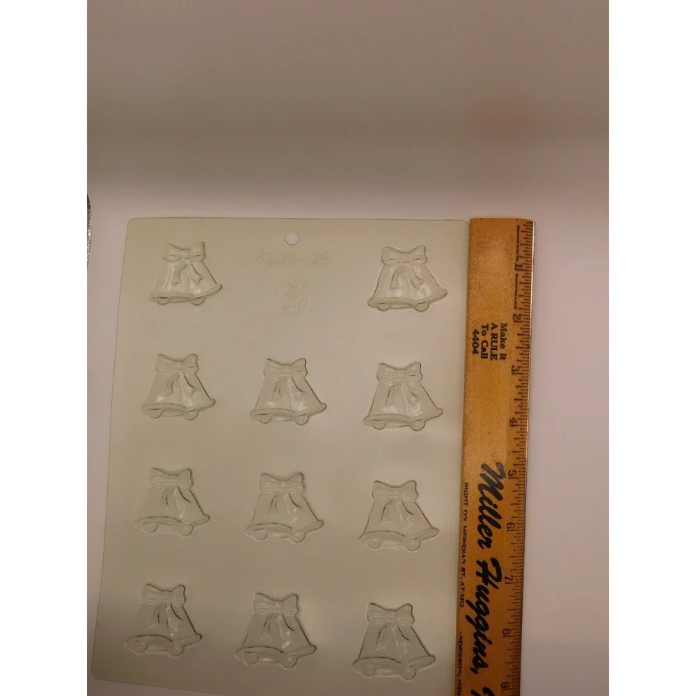 Vintage Plastic Candy Mold Bells CK 90 8025 Wedding Christmas